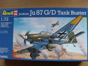 REVELL 1/72 04692 JUNKERS Ju 87 G/D TANKBUSTER